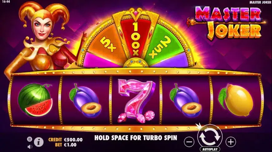 Master Joker slot screenshot 
