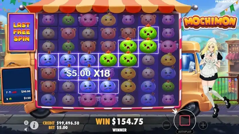 Mochimon slot screenshot 7