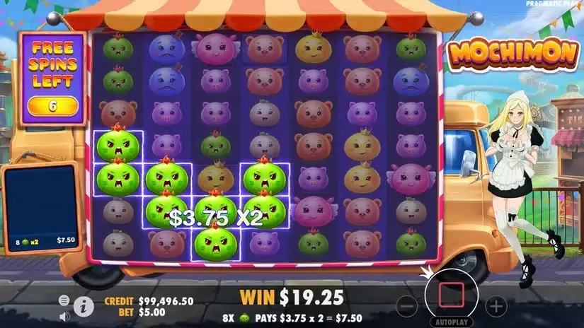 Mochimon slot screenshot 6