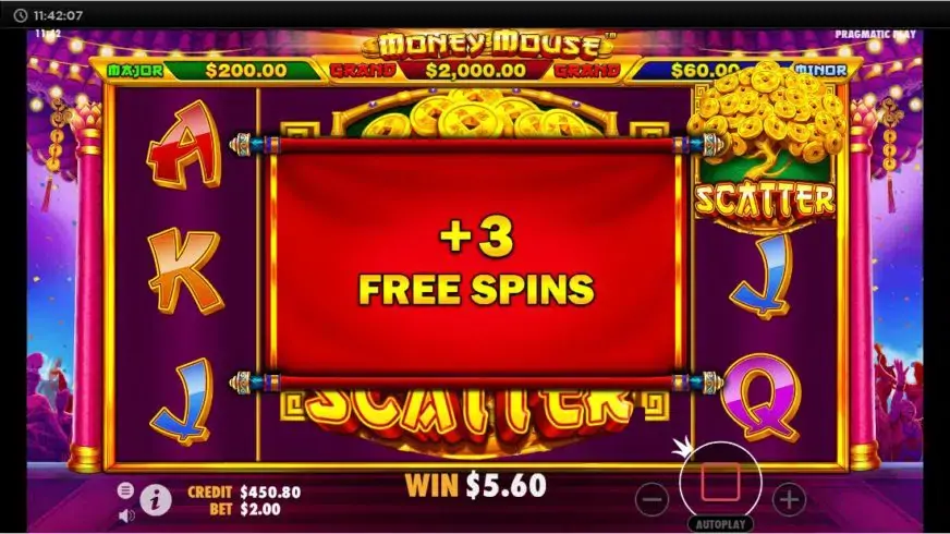 Money Mouse slot screenshot 5