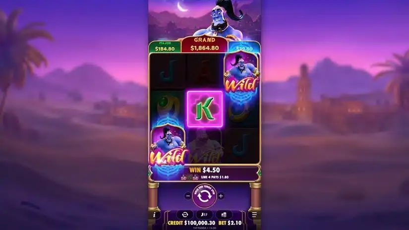 Mystic Wishes slot screenshot 