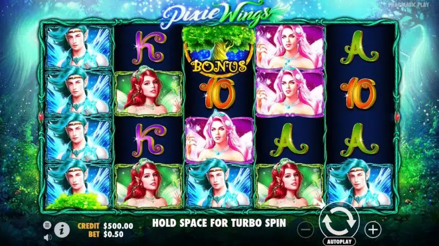 Pixie Wings slot screenshot 