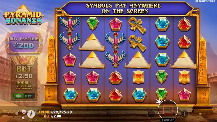 Pyramid Bonanza slot screenshot 3