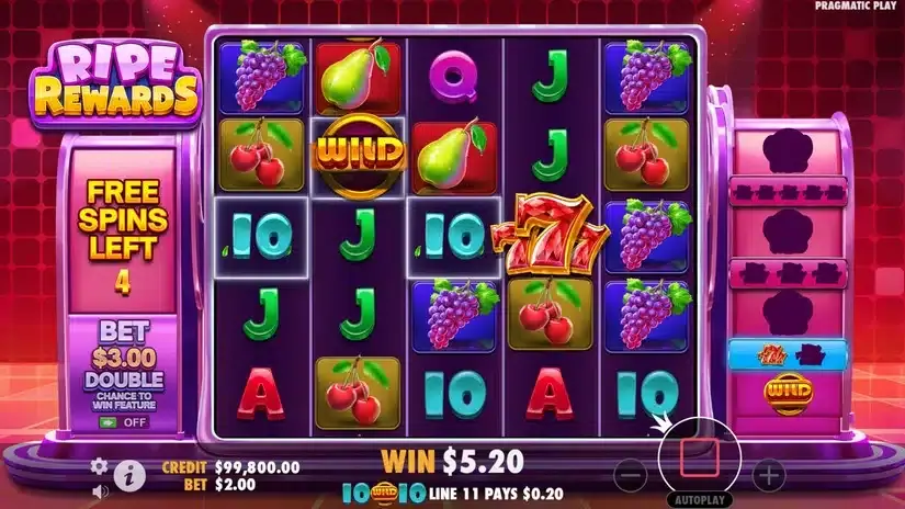 Ripe Rewards slot screenshot 
