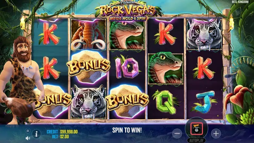 Rock Vegas slot screenshot 3