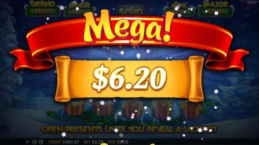 Santa slot screenshot 