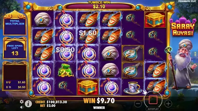 Saray Ruyasi slot screenshot 