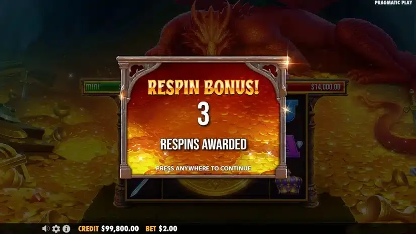 Sleeping Dragon slot screenshot 5