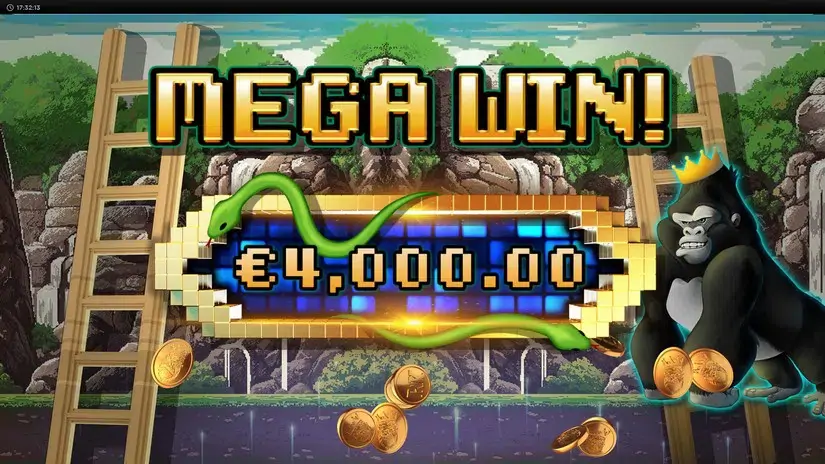 Snakes and Ladders Megadice slot screenshot 