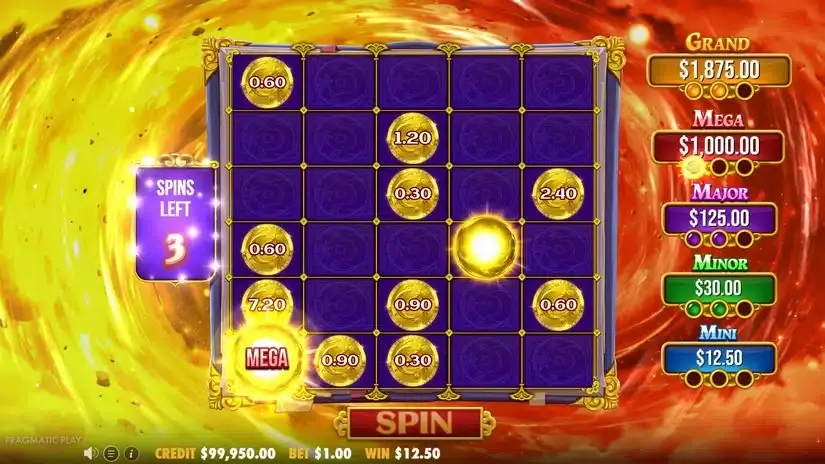 Spellmaster slot screenshot 