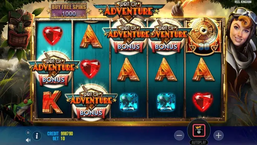 Spirit of Adventure slot screenshot 3