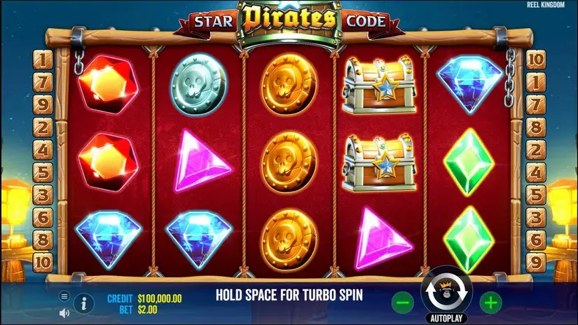 Star Pirates Code slot screenshot 