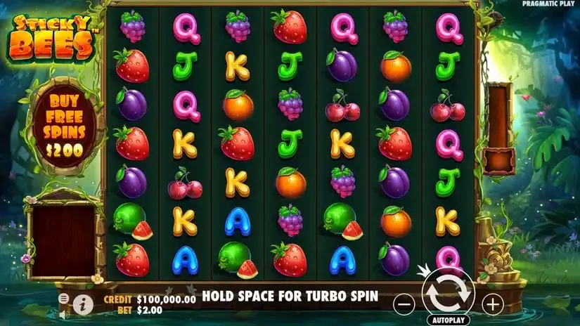 Sticky Bees slot screenshot 
