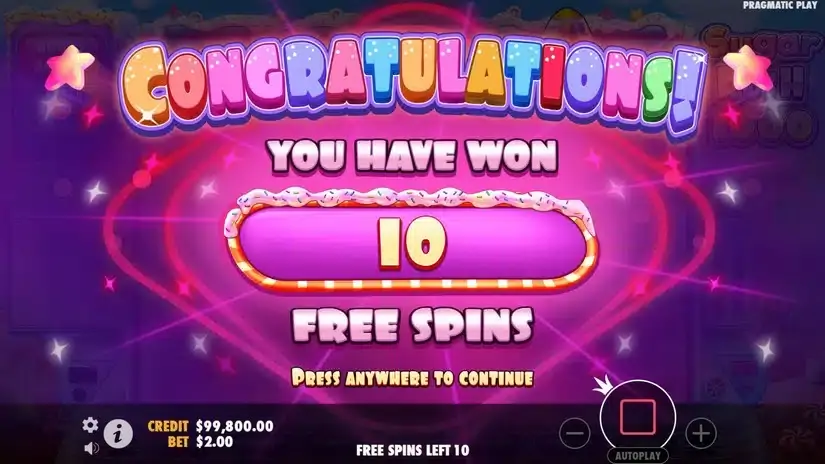 Sugar Rush 1000 slot screenshot 3