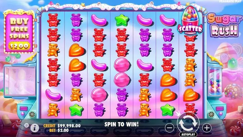 Sugar Rush slot screenshot 3