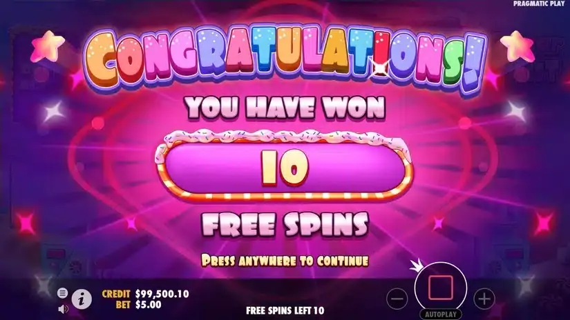 Sugar Twist slot screenshot 2