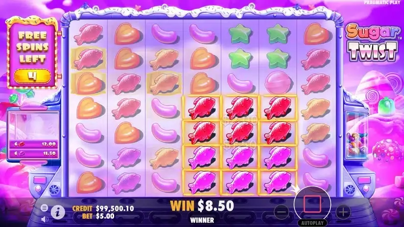 Sugar Twist slot screenshot 3