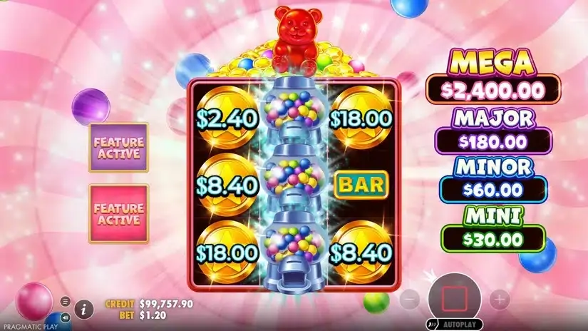 Super Gummy Strike slot screenshot 2