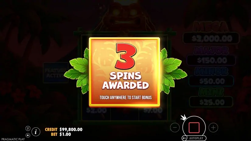 Super Tiki Strike slot screenshot 3