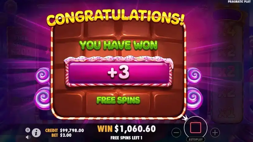 Sweet Powernudge slot screenshot 7