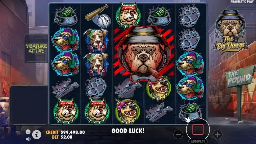 The Big Dawgs slot screenshot 2