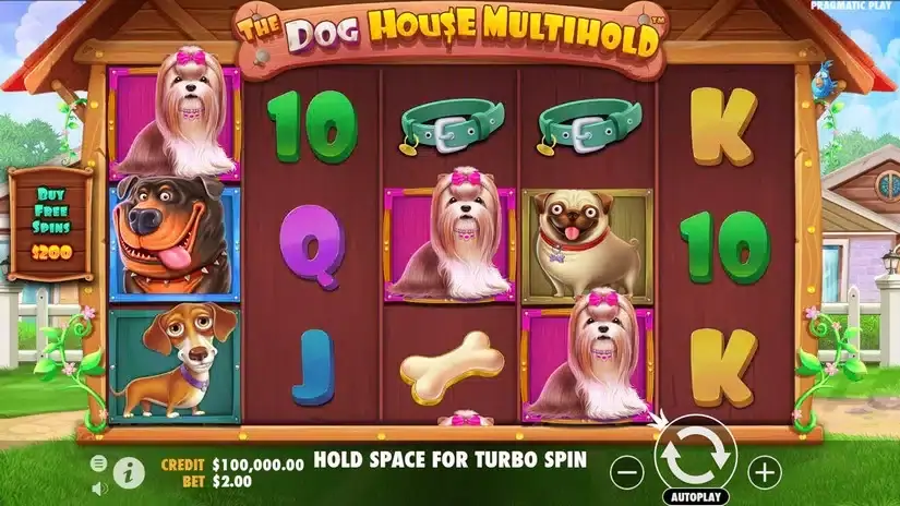 The Dog House Multihold slot screenshot 