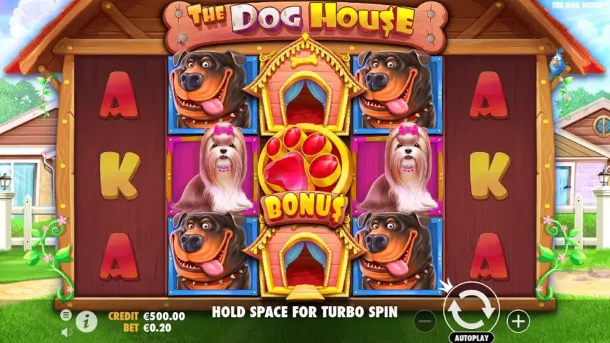 The Dog House slot screenshot 
