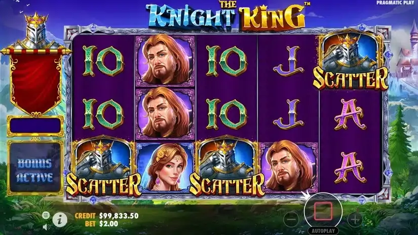 The Knight King slot screenshot 4