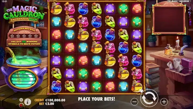 The Magic Cauldron – Enchanted Brew slot screenshot 
