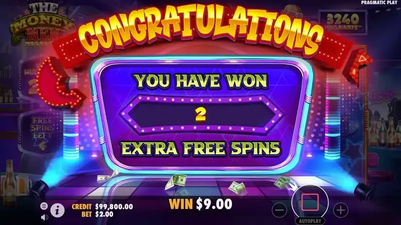 The Money Men Megaways slot screenshot 