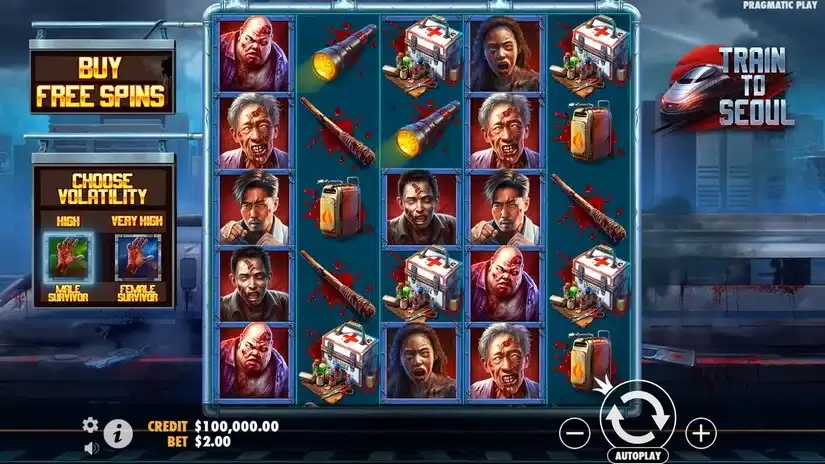 Train to Seoul slot screenshot 5
