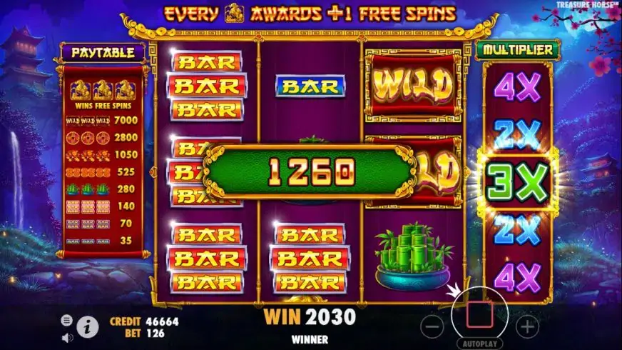 Treasure Horse slot screenshot 7
