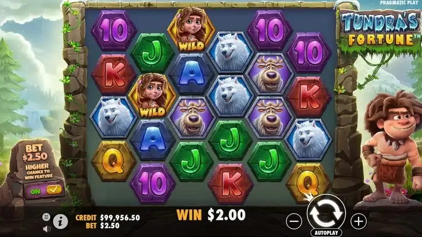Tundra’s Fortune slot screenshot 2