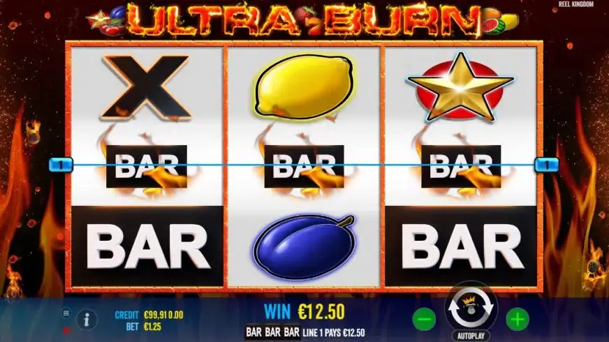 Ultra Burn slot screenshot 3