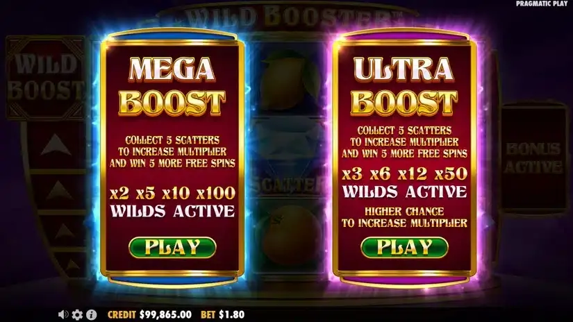 Wild Booster slot screenshot 3