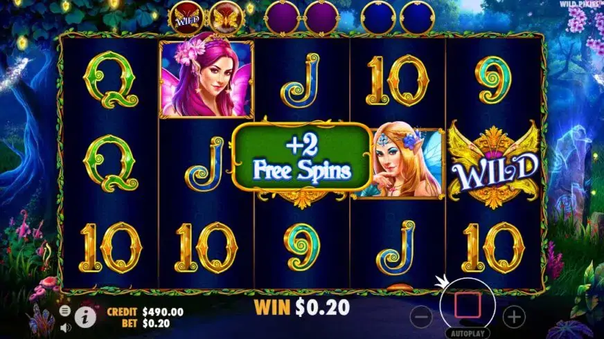 Wild Pixies slot screenshot 6
