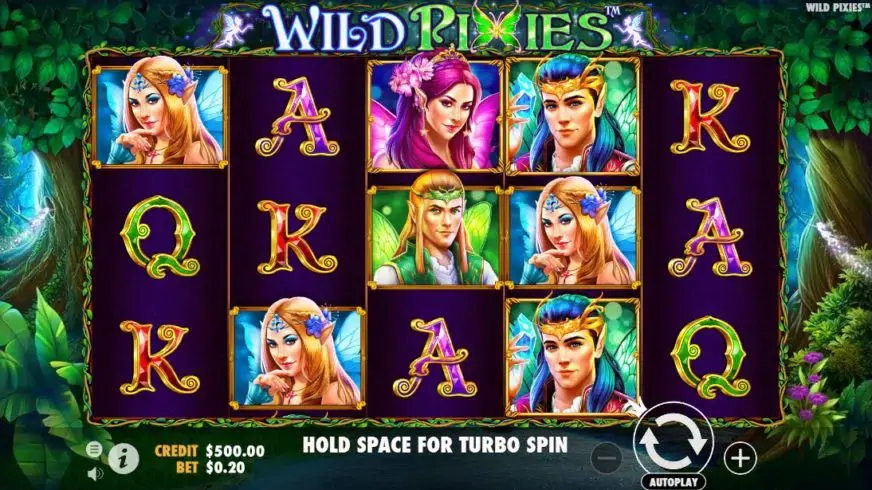 Wild Pixies slot screenshot 1
