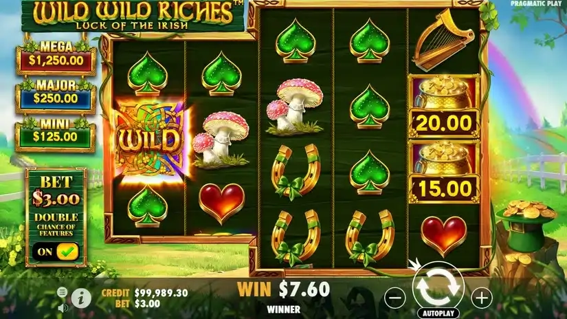 Wild Wild Riches Megaways slot screenshot 2