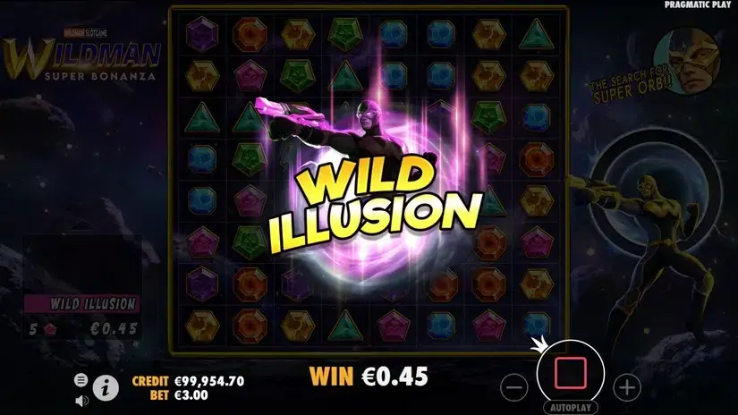 Wildman Super Bonanza slot screenshot 3