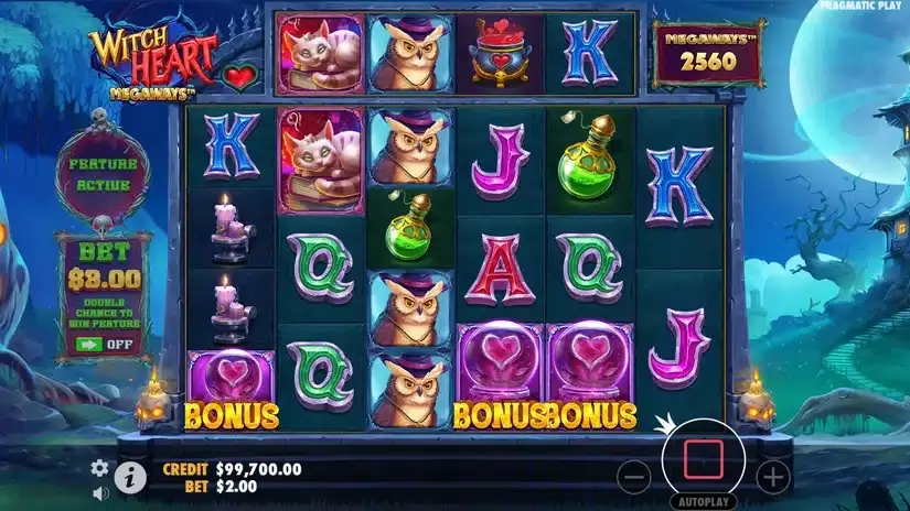 Witch Heart Megaways slot screenshot 2