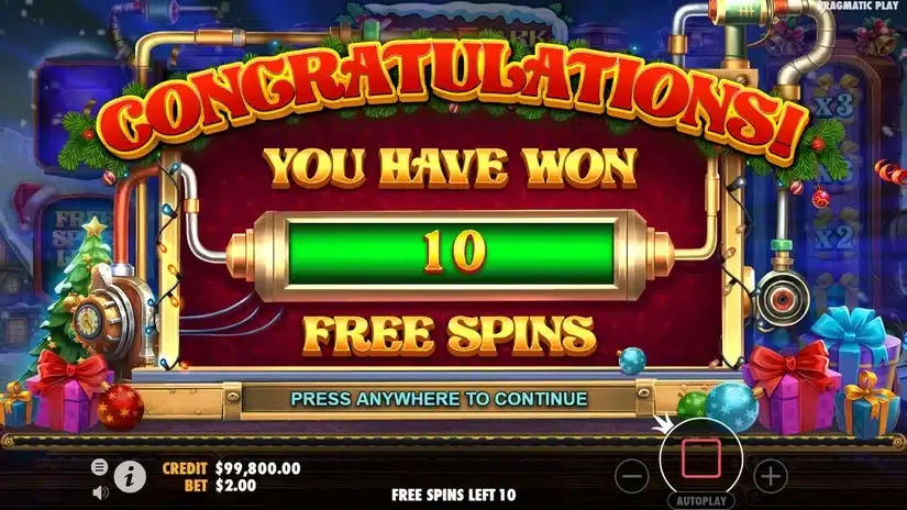 Xmas Spark slot screenshot 3