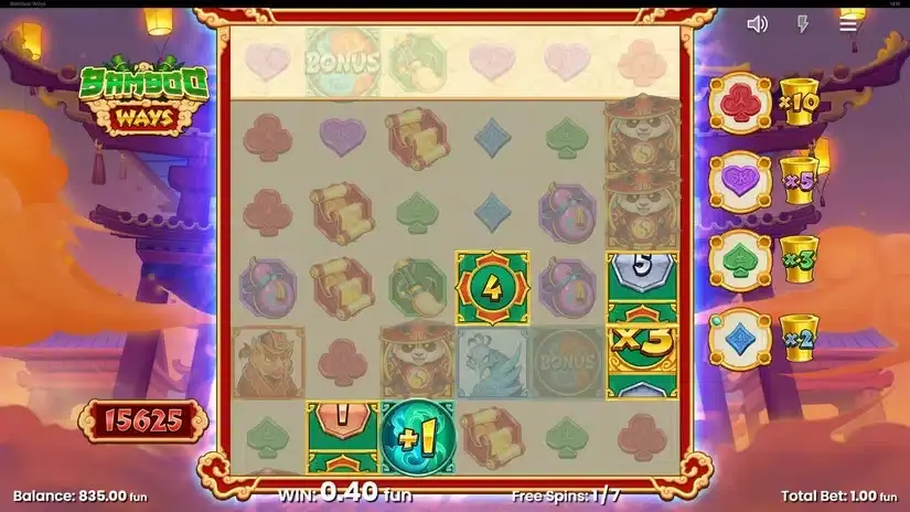 Bamboo Ways slot screenshot 