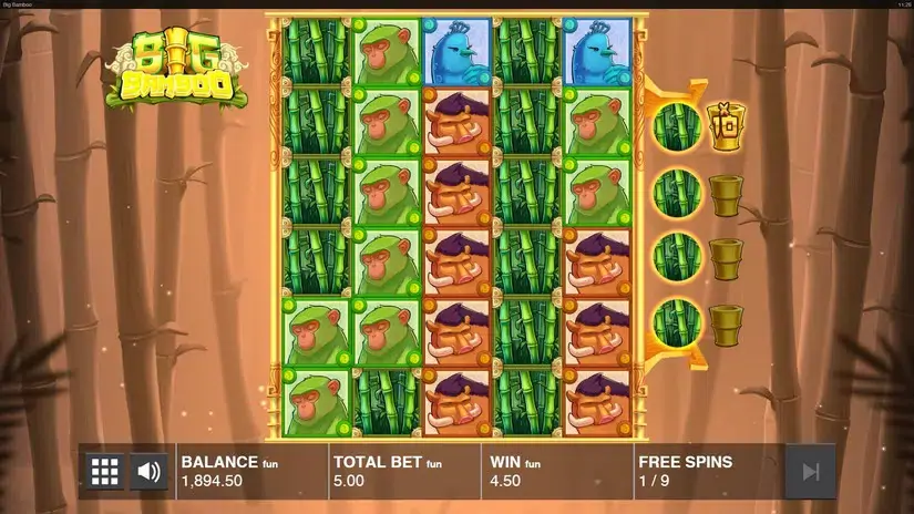 Big Bamboo slot screenshot 5
