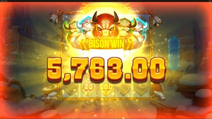 Bison Battle slot screenshot 