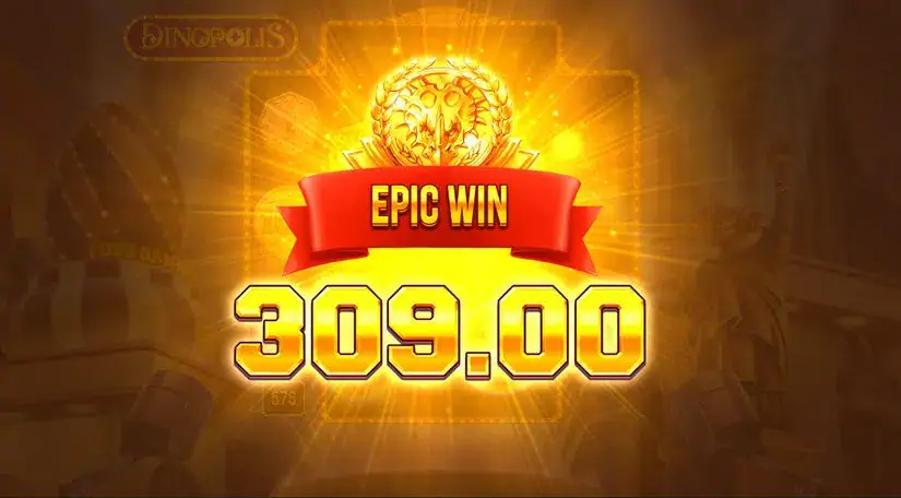 Dinopolis slot screenshot 4