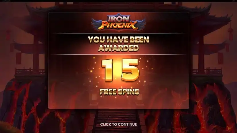 Iron Phoenix slot screenshot 3