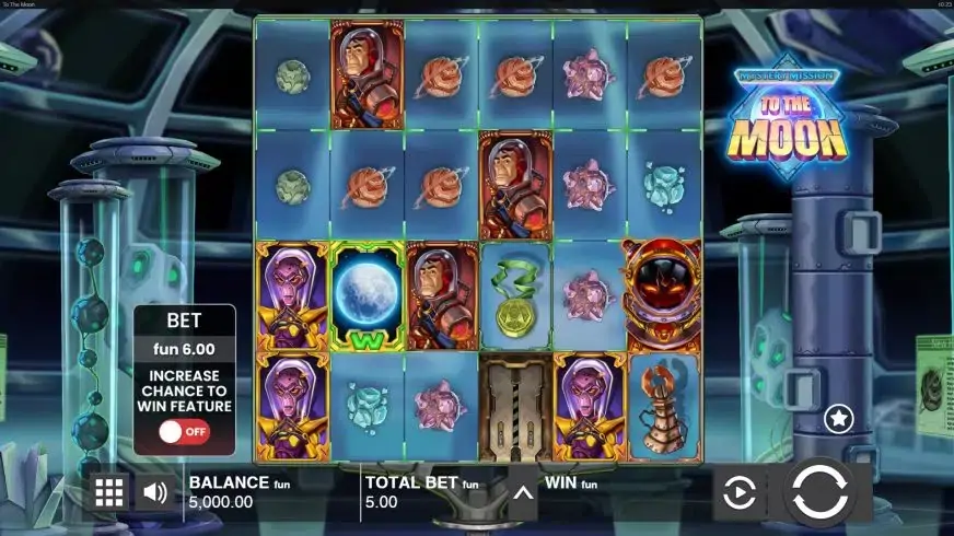 Mystery Mission to the Moon slot screenshot 