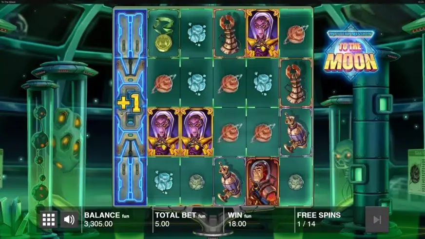 Mystery Mission to the Moon slot screenshot 4