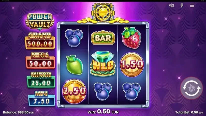 Power Vault slot screenshot 3