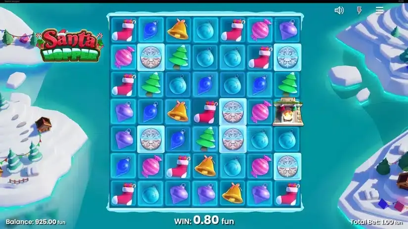 Santa Hopper slot screenshot 2
